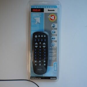 RCA Universal Remote‎ Control RCU404N Multi-Brand Use Up To 4 Components New